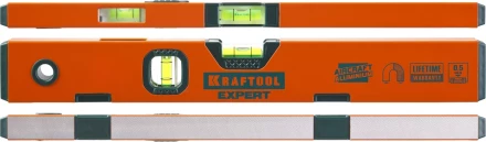 Уровень KRAFTOOL &quot;PROKRAFT-M&quot; коробч. магнит., 2 ампулы, 0,5 мм/м, 400мм 34712-040_z01 купить в Тюмени