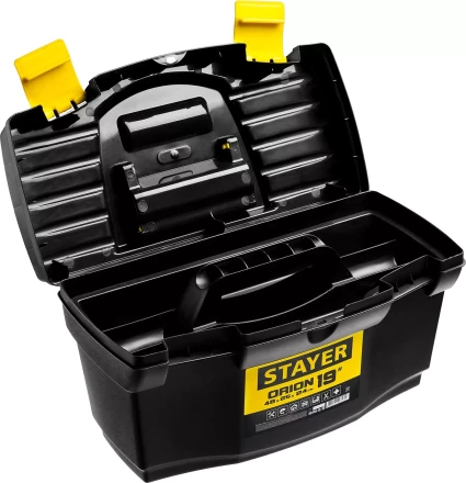 Ящик для инструмента &quot;TOPLine&quot; пластиковый, 19&quot;, STAYER 38110-18_z03 купить в Тюмени