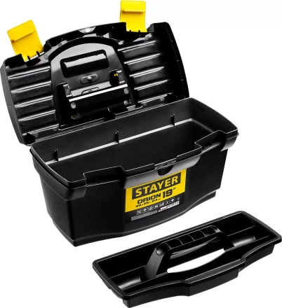 Ящик для инструмента &quot;TOPLine&quot; пластиковый, 19&quot;, STAYER 38110-18_z03 купить в Тюмени