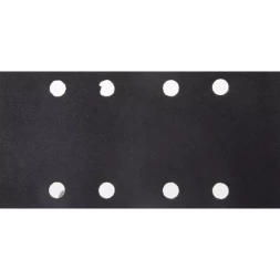 Лист шлиф. универсал. URAGAN &quot;Оптимален для твердых пород дерева&quot; 8 отверстий по линии, для ПШМ, P180, 80х166мм, 10шт 907-22101-180-10