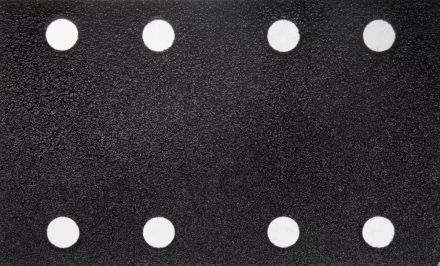 Лист шлиф. универс. URAGAN &quot;Оптимал. для тверд. пород дерева&quot; 8 отв. по линии, на липучке, для ПШМ, P60, 80х133мм, 50шт 907-22111-060-50 купить в Тюмени