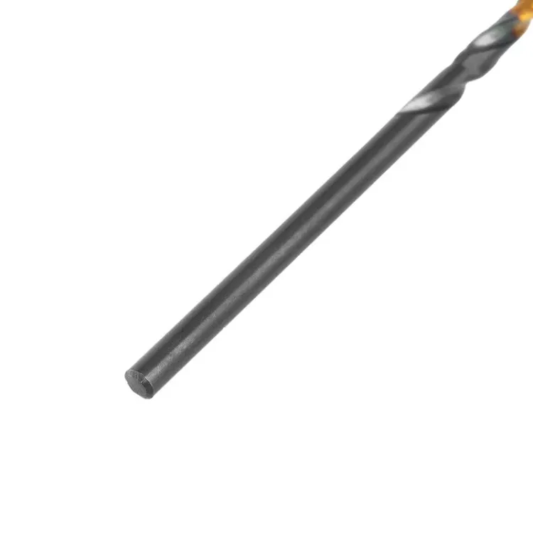 Сверло по металлу, 2 мм, HSS-Tin, Golden Tip, 10 шт. Denzel 717203 купить в Тюмени