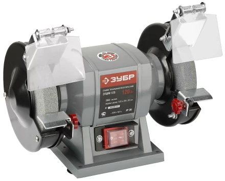 Станок ЗУБР точильный, диск 125х20х32мм, 2950об/мин, 120Вт ЗТШМ-125 купить в Тюмени
