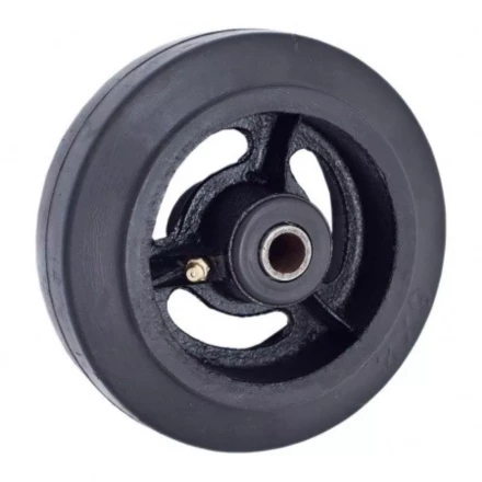 Колесо большегрузное D 63 160 мм резина на ось (N) 1047581 купить в Тюмени