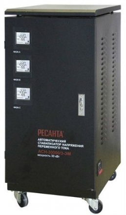 Стабилизатор трехфазный РЕСАНТА АСН-30000/3-ЭМ купить в Тюмени