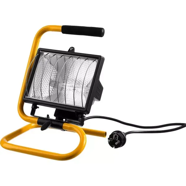 Прожектор STAYER "MASTER" MAXLight галогенный, переносной с подставкой, черный, 500Вт 57116-B купить в Тюмени