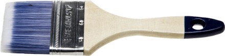 Кисть плоская STAYER &quot;AQUA-STANDARD&quot;, искусственная щетина, деревянная ручка, 75мм 01032-075 купить в Тюмени