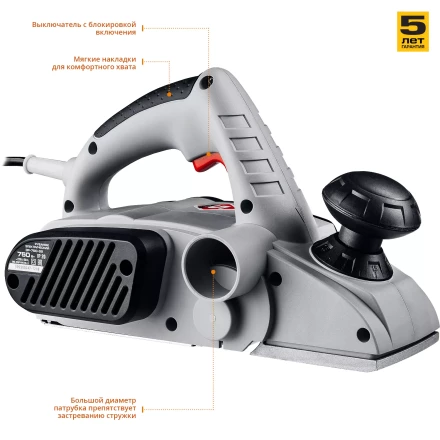 Рубанок электрический ЗР-750-82 серия МАСТЕР купить в Тюмени