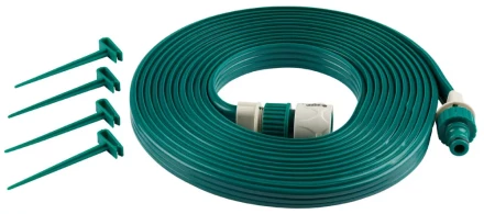 Шланг-дождеватель RACO в комплекте с коннектором, адаптером и колышками, 15м 4270-55915 купить в Тюмени