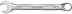 Ключ ЗУБР &quot;МАСТЕР&quot; гаечный комбинированный, Cr-V сталь, хромированный, 22мм 27087-22 купить в Тюмени