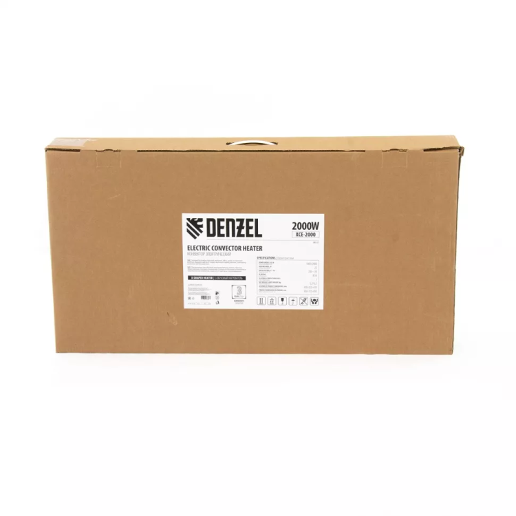 Конвектор электрический XCE-2000, 230 В, 2000 Вт, X-образный нагреватель Denzel 98117 купить в Тюмени