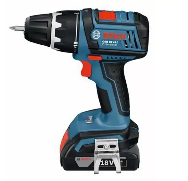 Аккумуляторная дрель-шуруповерт BOSCH GSR 18 V-LI (0.601.866.10J) купить в Тюмени