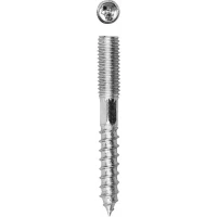 ЗУБР. Шпилька сантехническая, шестигранник, Torx 25, оцинкованная, М10x100мм, 2шт 37870-10-100-2