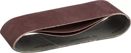 Лента шлифовальная бесконечная ЗУБР &quot;МАСТЕР&quot; на тканевой основе, для ЛШМ, P320, 75х457мм, 3шт 35541-320 купить в Тюмени