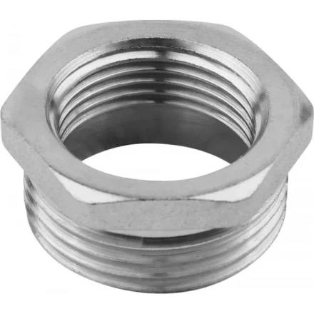 Футорка ЗУБР &quot;ЭКСПЕРТ&quot;, никелированная латунь, 1/2&quot; х 3/8&quot; 51281-1/2-3/8 купить в Тюмени