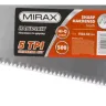 Ножовка по дереву (пила) MIRAX Universal 500 мм, 5 TPI, рез вдоль и поперек волокон, для крупных и средних заготовок 1502-50_z01 купить в Тюмени
