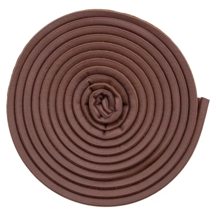 Уплотнитель резиновый, 24 м, профиль &quot;D&quot;, коричневый Сибртех 88904 купить в Тюмени