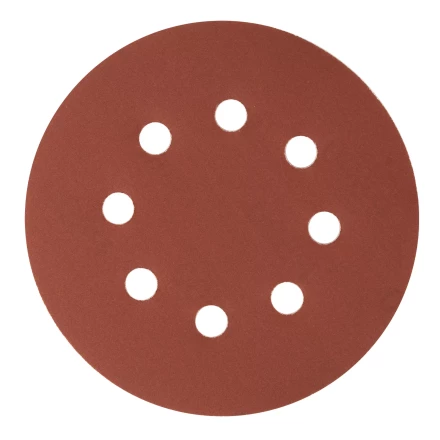 Круг абразивный на ворсовой подложке под &quot;липучку&quot;, перфорированный, P 500, 125 мм, 5 шт Сибртех 738157 купить в Тюмени