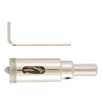 Сверло алмазное по керамограниту 28 х 67 мм 3-гранный хвостовик MATRIX 726283 купить в Тюмени