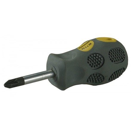 Отвертка STAYER &quot;PROFESSIONAL&quot; &quot;MAX-GRIP&quot; слесарная, Cr-V, намагниченная, PZ №2х38мм 25822-38-2 G купить в Тюмени