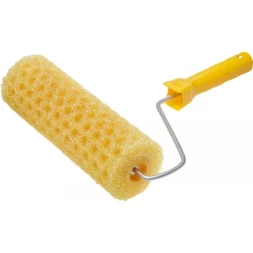 Валик "ГРУБЫЙ СТРУКТУРНЫЙ" поролон, ручка 6мм, STAYER Standard 0368-18