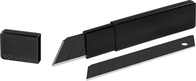 Лезвие OLFA "BLACK MAX" сегментированное, 5шт, 25х126х0,7мм OL-HBB-5B купить в Тюмени