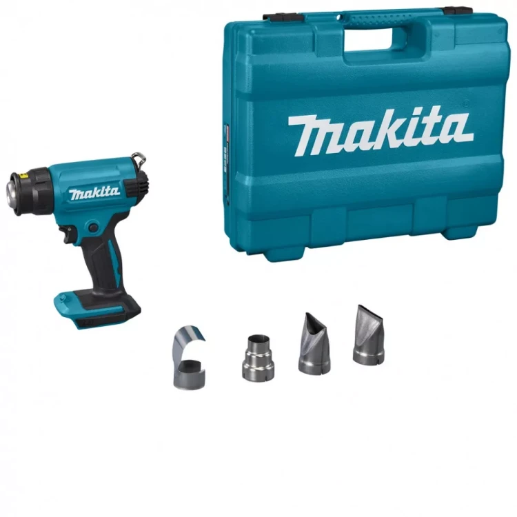 Аккумуляторный тепловой пистолет (фен) Makita DHG180ZK, LXT 18 V (без АКБ и ЗУ) купить в Тюмени