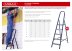 Лестница-стремянка стальная, 3 ступени, 60 см, MIRAX 38800-03 купить в Тюмени