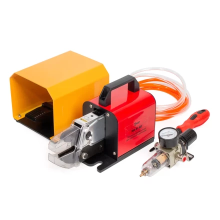 Пресс-клещи пневматические КВТ ПКП-01 для опрессовки наконечников и разъемов матрицами МПК (85396) купить в Тюмени