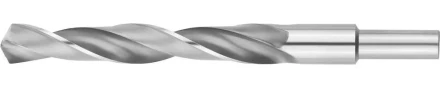 Сверло ЗУБР &quot;МАСТЕР&quot; по металлу с цилиндрическим хвостовиком, сталь Р6М5, винтовой прокат, D 18.0мм, L-191/130мм 4-29621-191-18 купить в Тюмени
