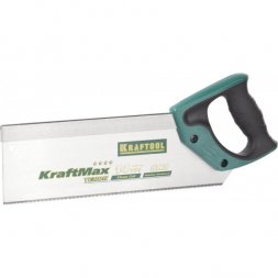 Ножовка с обушком для стусла (пила) KRAFTOOL &quot;KraftMax&quot; TENON, 14 /15 TPI, 300 мм, специальный зуб 15228-30