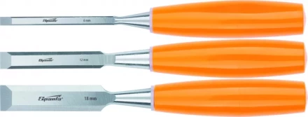 Набор стамесок плоских 3 штуки 6-12-18 мм SPARTA 24411 купить в Тюмени