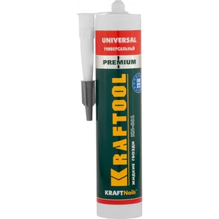 Клей монтажный KRAFTOOL KraftNails Premium KN-601, универсальный, для наружных и внутренних работ, 310мл 41341_z01 купить в Тюмени