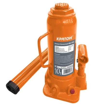 Домкрат бутылочный Кратон HBJ-10.0 2 30 01 007 купить в Тюмени