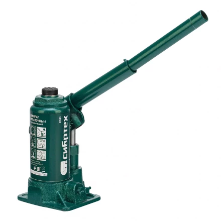 Домкрат гидравлический бутылочный Сибртех 50800, 2 т, 150-280 мм купить в Тюмени