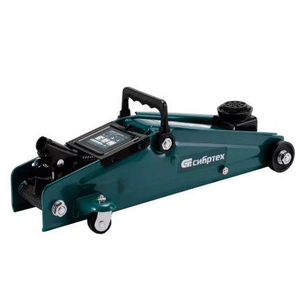 Домкрат гидравлический подкатной Сибртех 50838, 3 т, 135-400 мм купить в Тюмени