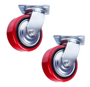 Колесо поворотное PU/металл (C550S/PU2040CB3ra/TG) 200 мм 1352004 купить в Тюмени