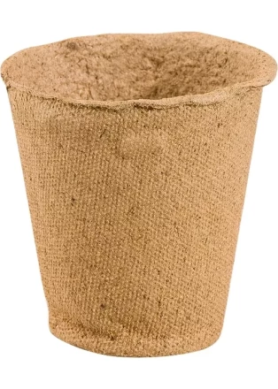 Торфяной горшочек 80х80 мм круглый Россия 64352 купить в Тюмени