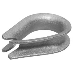 Коуш ЗУБР "МАСТЕР" DIN 6899, оцинкованный, 2мм, 125 шт 4-304495-02