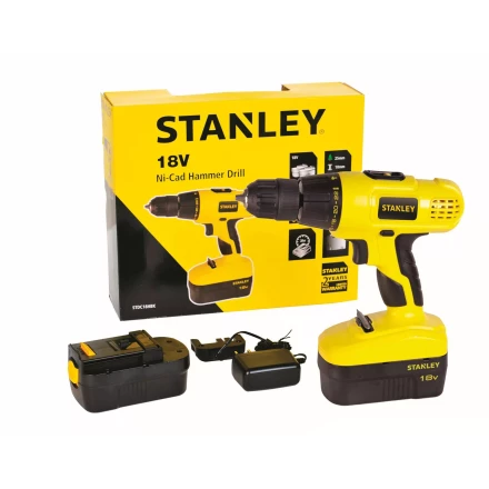 Дрель аккумуляторная Stanley STDC18HBK в кейсе купить в Тюмени