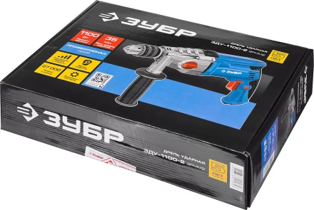 Дрель ударная двухскоростная ЗДУ-1100-2 ЭРММ2 серия ПРОФЕССИОНАЛ купить в Тюмени