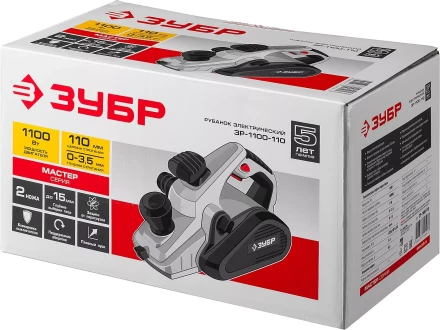 Рубанок электрический ЗР-1100-110 серия МАСТЕР купить в Тюмени