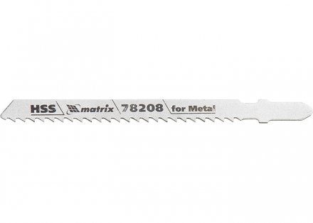 Полотна для электролобзика по металлу 3 шт 50 х 0,8мм HSS EU - хвостовик MATRIX 78143 купить в Тюмени