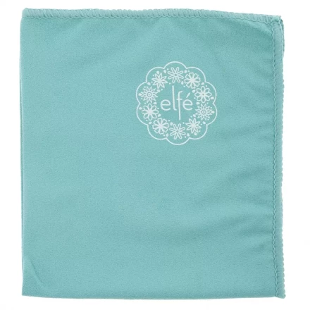 Салфетка из микрофибры для оптики стекол и зеркал бирюзовая 350х300 мм Elfe 92311 купить в Тюмени