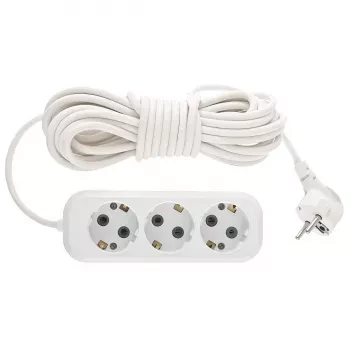 Удлинитель бытовой серия УХз-10-307, с заземлением, 7м, 3 роз., 10А Stern 95768 купить в Тюмени