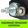 Лебедка ручная барабанная с тормозом HITCH HWB 500 500 кг лента 10 м (SZ073181) купить в Тюмени