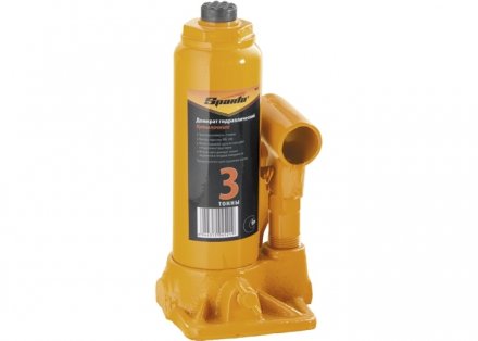 Домкрат гидравлический бутылочный 3т h подъема 180-340 мм  SPARTA 50322 купить в Тюмени