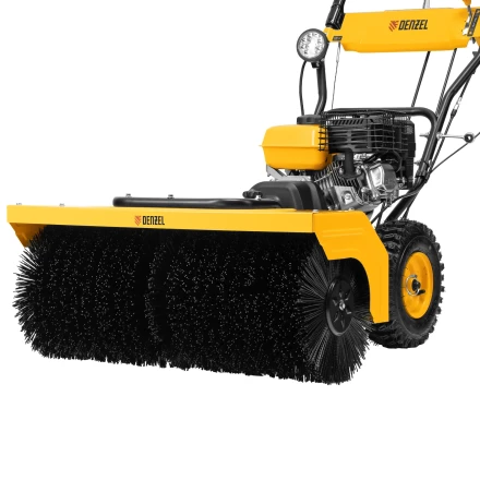 Гибридная снегоуборочная машина с функц. подметания SWB-800, 212 сс, руч. старт, 2 насадки// Denzel 97662 купить в Тюмени