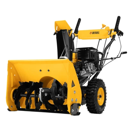 Гибридная снегоуборочная машина с функц. подметания SWB-800, 212 сс, руч. старт, 2 насадки// Denzel 97662 купить в Тюмени