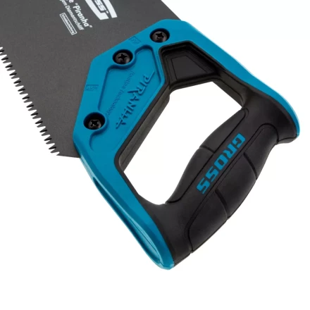 Ножовка по дереву &quot;PIRANHA&quot;, 500 мм, 7 TPI, 3D-зуб, тефлоновое покрытие полотна, двухкомпонентная рукоятка Gross 24115 купить в Тюмени